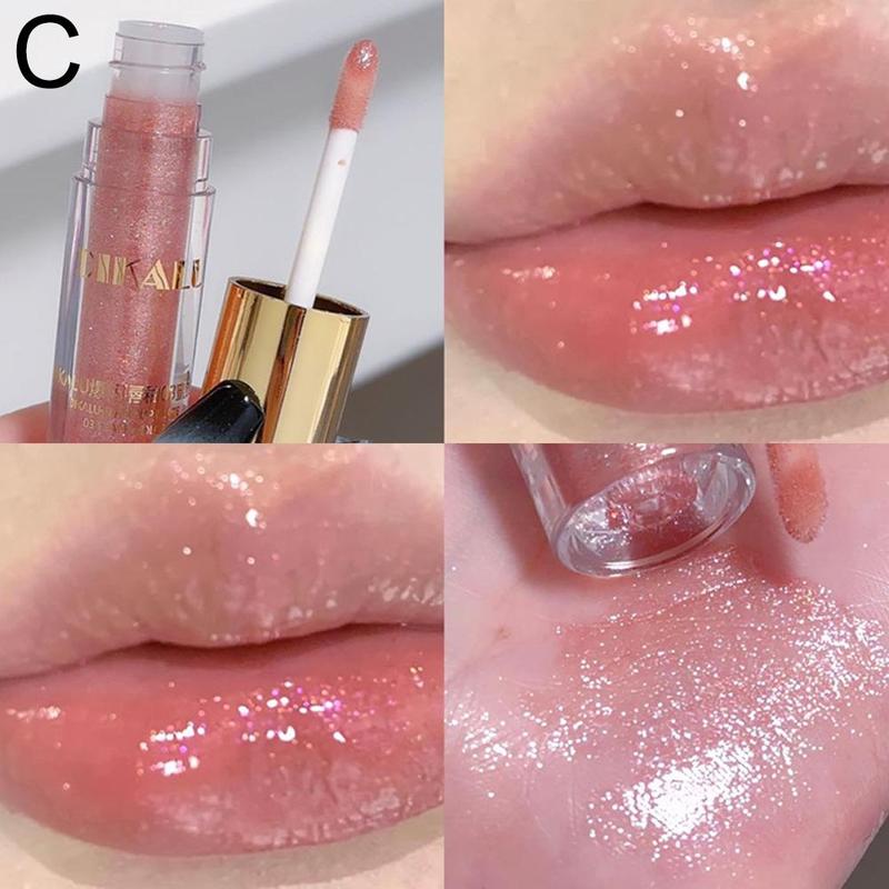 Product Introduction of DIKALU Sparkling Lip Glaze Mirror Lip Glaze Fine Glitter Lip Gloss Transparent Lip Gloss Water Gloss Lipstick 37