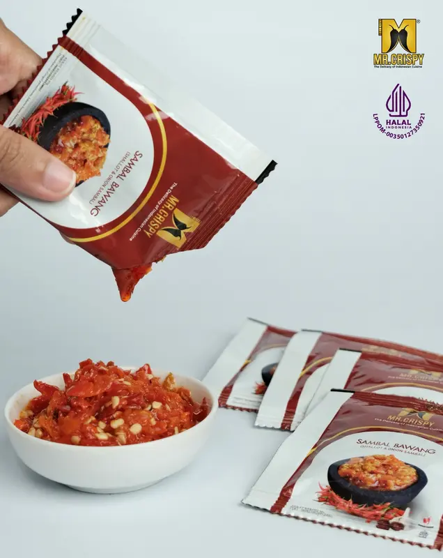 Sambal Sachet Isi 10pcs / Sambal Mr.Crispy 3