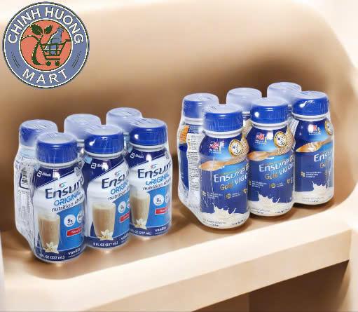  Thùng 24 Chai Sữa Pha Sẵn Ensure Gold ,Ensure Oringinal 237ml Dinh Dưỡng Cho Người Trưởng Thành 