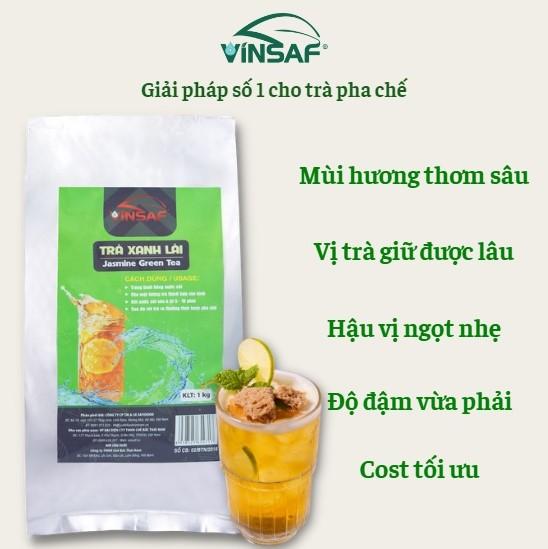 Trà lài pha trà chanh Vinsaf túi 1KG ướp hoa nhài Nước Trà Tea Chè