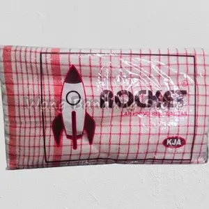 6 Pcs Lap Serbet  Warna cap Rocket  50 cm x 50 cm