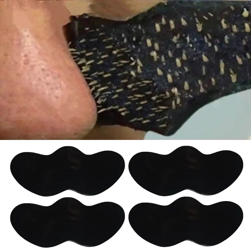 20PCS Bamboo Charcoal Blackhead Remover Deep Nose Pore Cleansing Strip Nose Sticker Pig Nose Mask Pore Strip Deep Clean