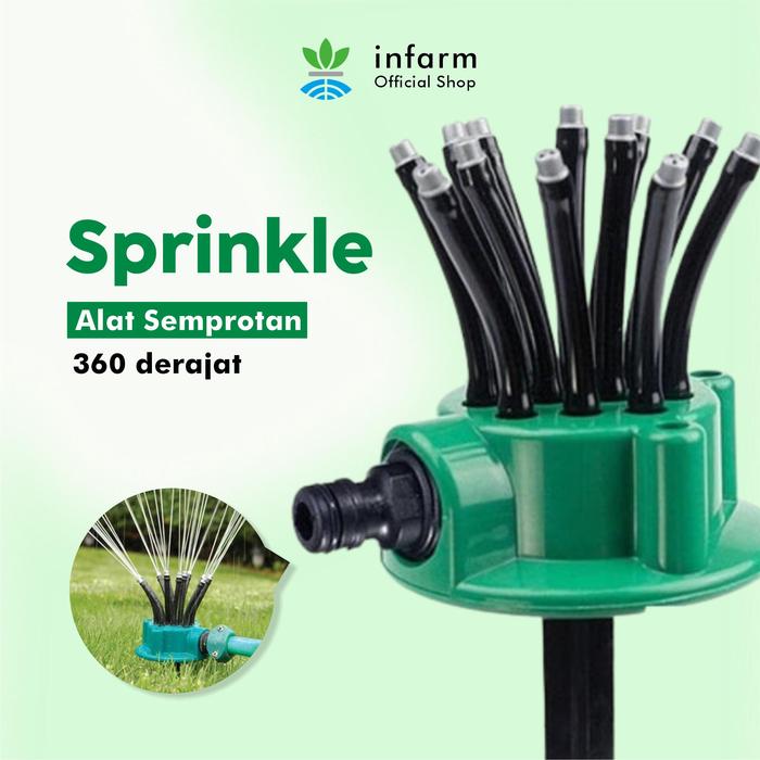 Gambar INFARM - Semprotan Air Taman 12 Kepala Otomatis - Warna dari Infarm Kota Surabaya Tokopedia