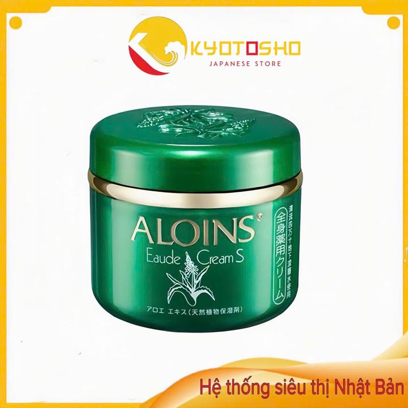Kem dưỡng da toàn thân lô hội Aloins Nhật Bản hũ 180g Women Nữ Làm Đẹp Da Kem Body Dưỡng Body