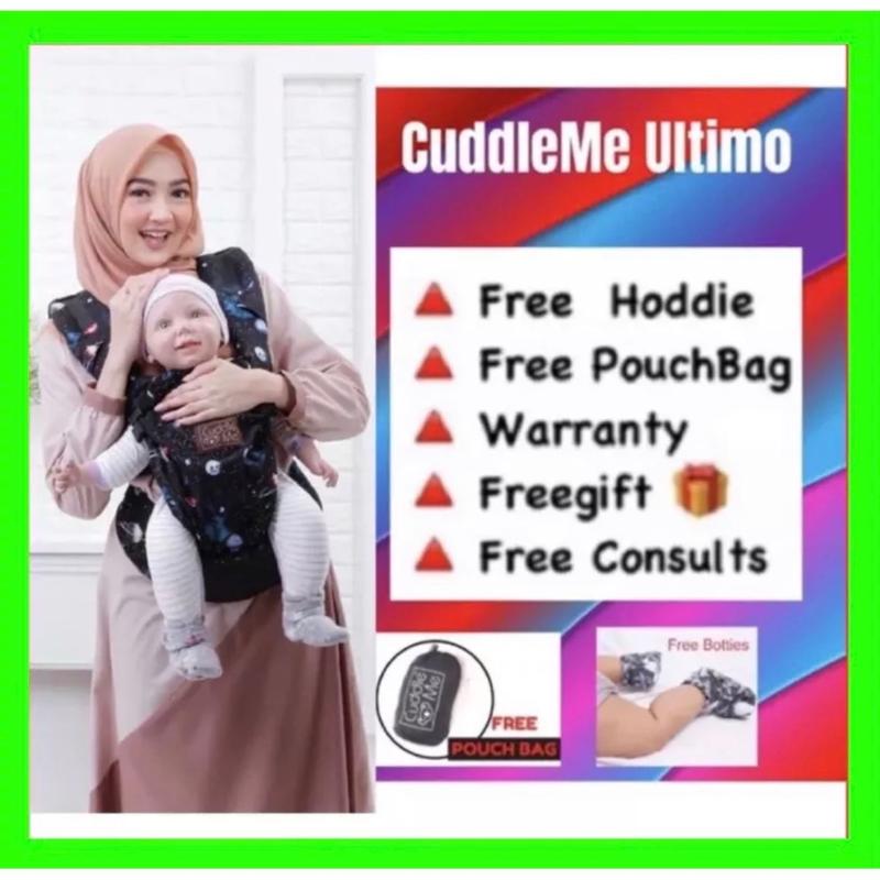Baby Carrier Cuddleme Ultimo Baby Carrier Newborn Toddler Ergronomic 360carrier BabyCarrier mampu milik Carriers Baby Carrier Murah Cotton