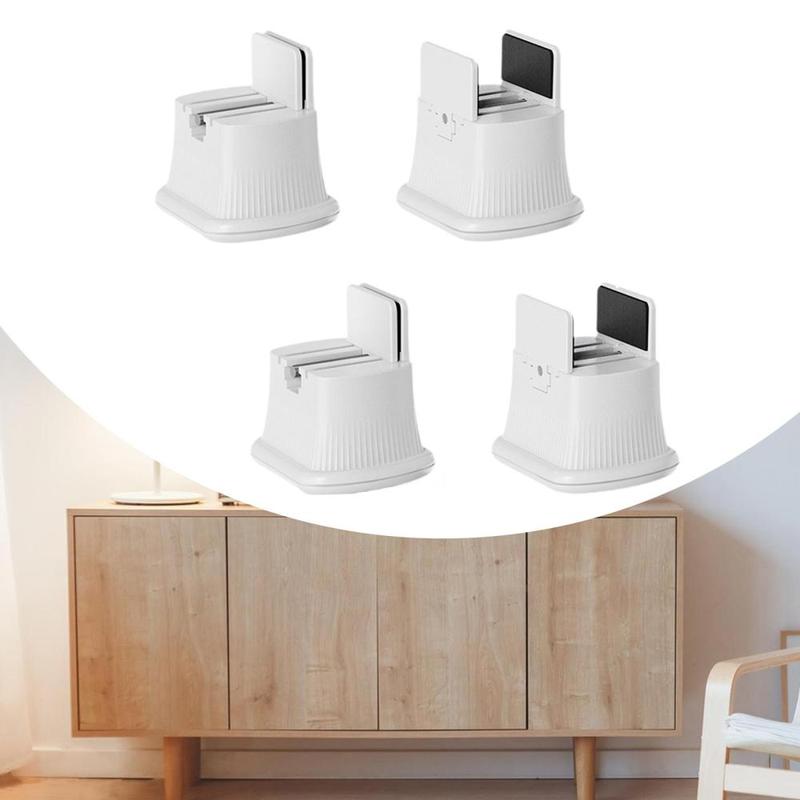 4x Bed Risers Furniture Risers, Floor Protector, Sturdy Lift - TikTok ...