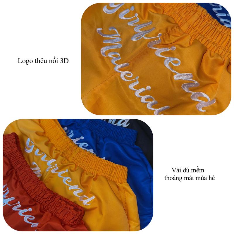 [FFCLUB] QUẦN SHORT DÙ MÙA HÈ LOGO THÊU GIRL FRIEND - FRIENDS FOREVER CHÍNH HÃNG 5