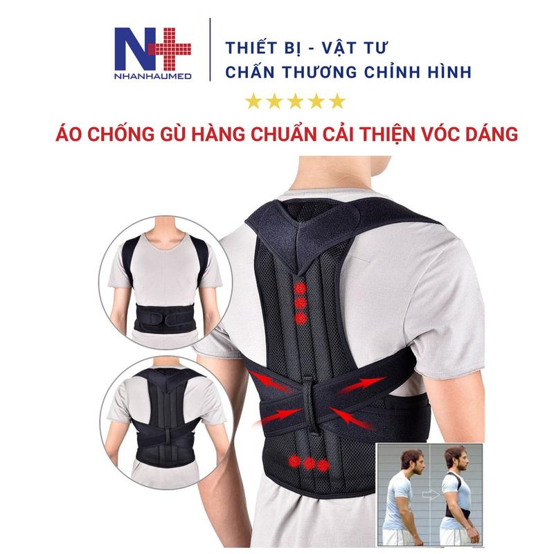 Áo Chống Gù Lưng Hàng Chuẩn Giúp Cải Thiện Vóc Dáng