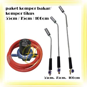 satu set kompor bakar 55cm kompor tikus / kompor blower