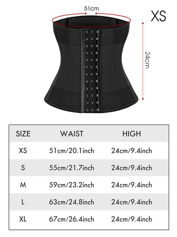 Women's Adjustable Hook & Eye Closure Front Waist Trainer, Tummy Control Shaper, Waist Cincher for Postpartum Recovery, Shaper for Women, Belly Binder 7