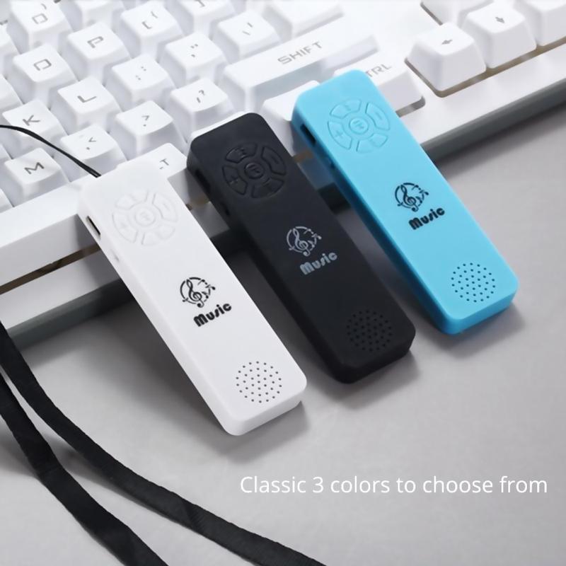 Mini MP3 Player USB Music Players TF Support with Loudspeaker Function Student Sports Running Music Player Fashion Musicer Audio Compact 1