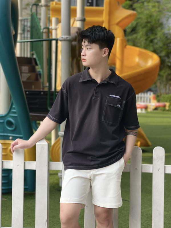 Quần short-Đùi Nam MRCHI form trên gối 2 Túi Trước và Túi Sau Vải Kaki Co Giản Cao Cấp trẻ Trung Năng Động Menswear Có Túi 2
