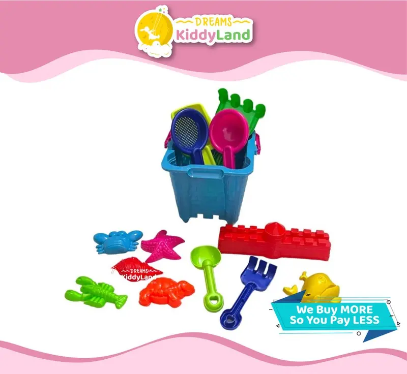 MAINAN ANAK TRUK PASIR / SAND CASTLE / CETAKAN PASIR BUCKET SKOP 2