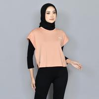 Gambar Zeea Outer Sport Olahraga Wanita Muslimah Hayfa P Fathia - pink dari Zeea Store_NEW Kota Cimahi 5 Tokopedia