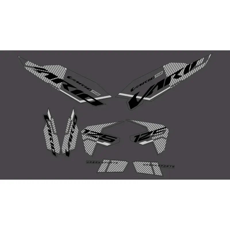striping transparan vario new 2023 custom motif malaysia Motorcycle 2
