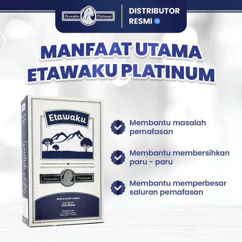 2 BOX Dairy Susu Kambing Etawaku bantu PARU BASAH Etawa Kambing 1