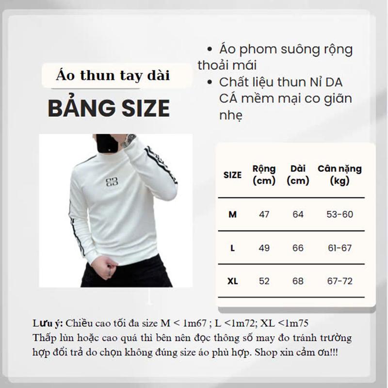 Áo thun sweater nam nữ tay dài mẫu đẹp vải nỉ da cá 4 mùa  Menswear Thun Hoodie Dài Tay 8
