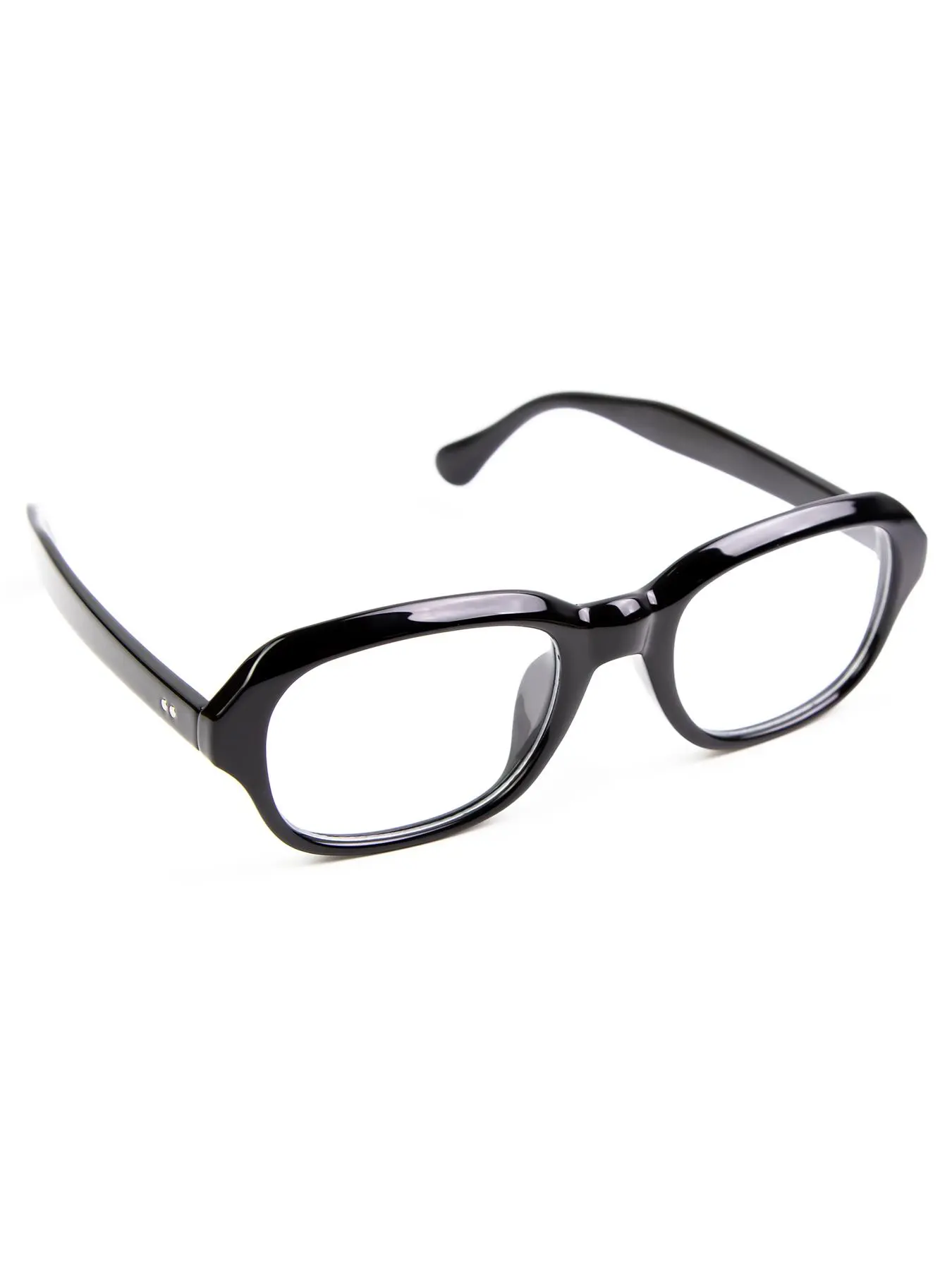 Unisex Simple Style Plain Color Square Frame Eyeglasses, Trendy Casual Eyeglasses for Everyday Use, Fashion Accessories for Outdoor Activities