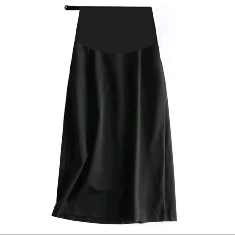 Chân váy dáng dài công sở dành cho mẹ bầu màu đen chất vải đẹp 40-80kg chất umi co giãn 4 chiều Đầm Bầu Váy Bầu Sandal