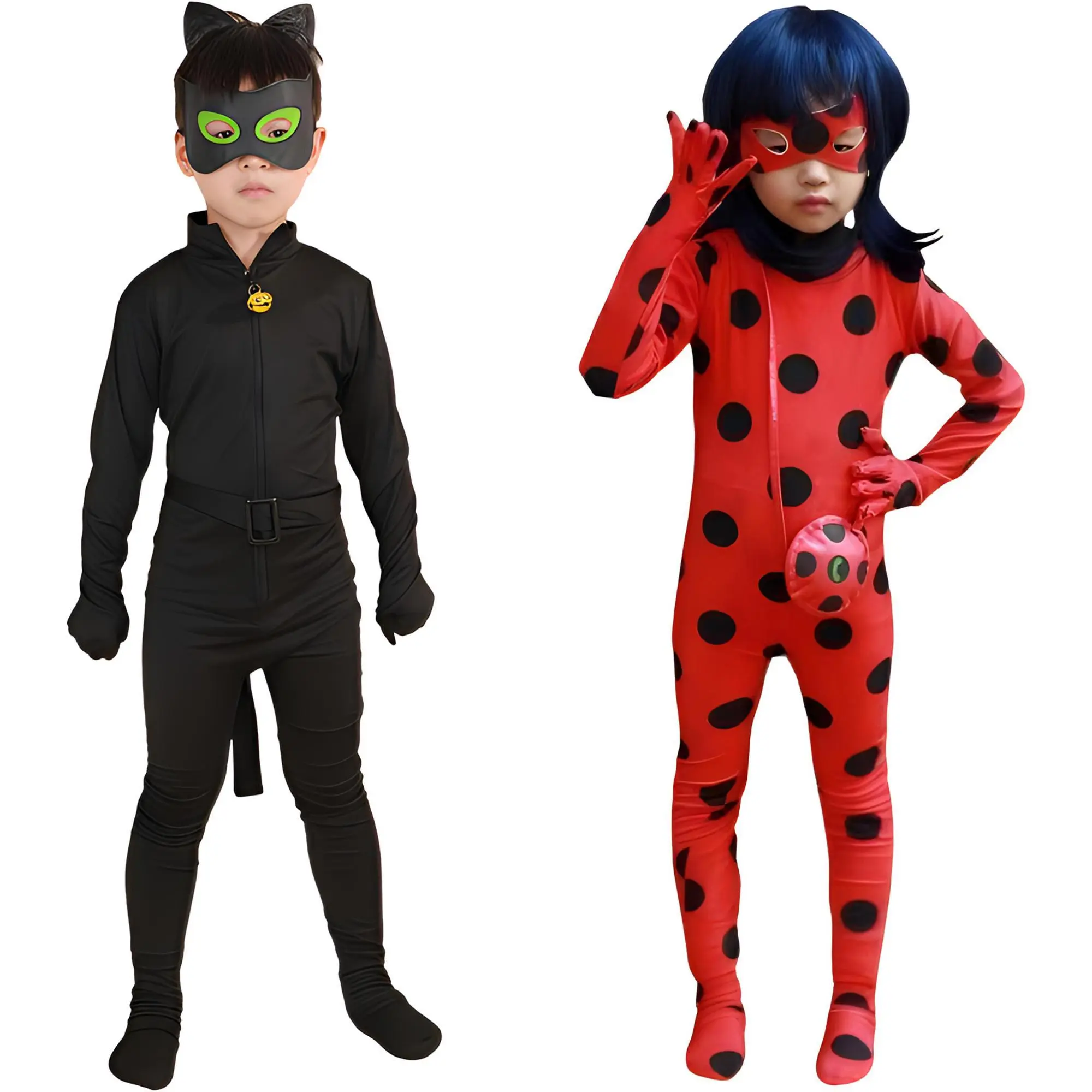 20.25million Holy Day Miracle Girl Cosplay Costume Children's Ladybug ...