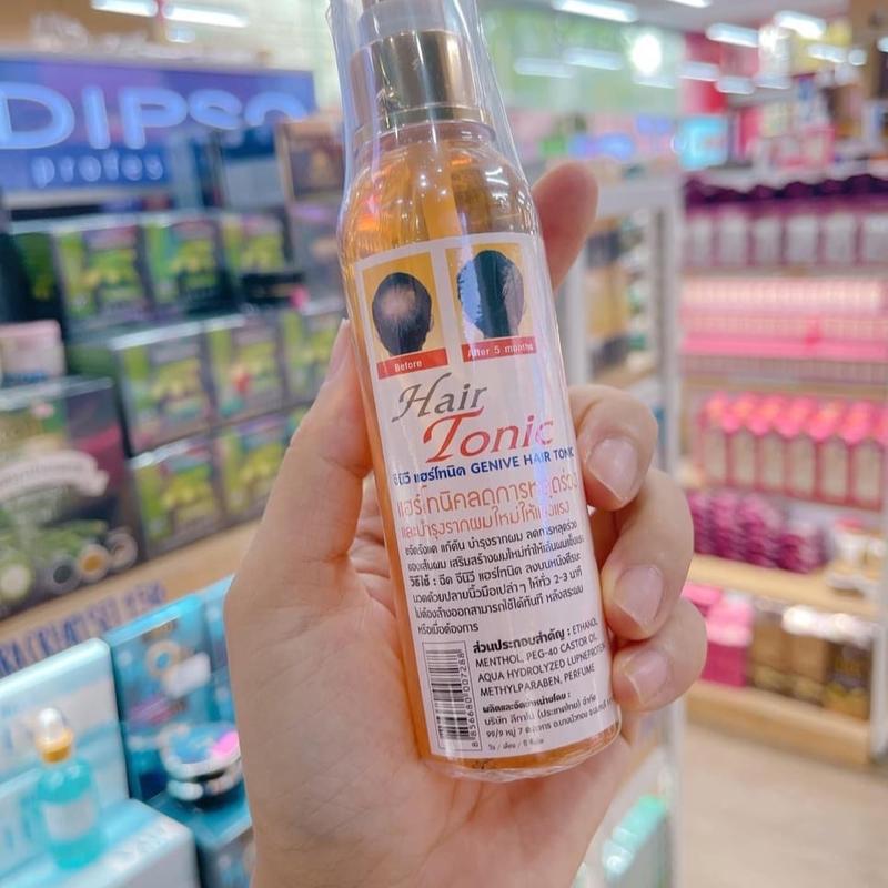 Xịt Dưỡng Mọc Tóc Hair Tonic Genive Thái Lan