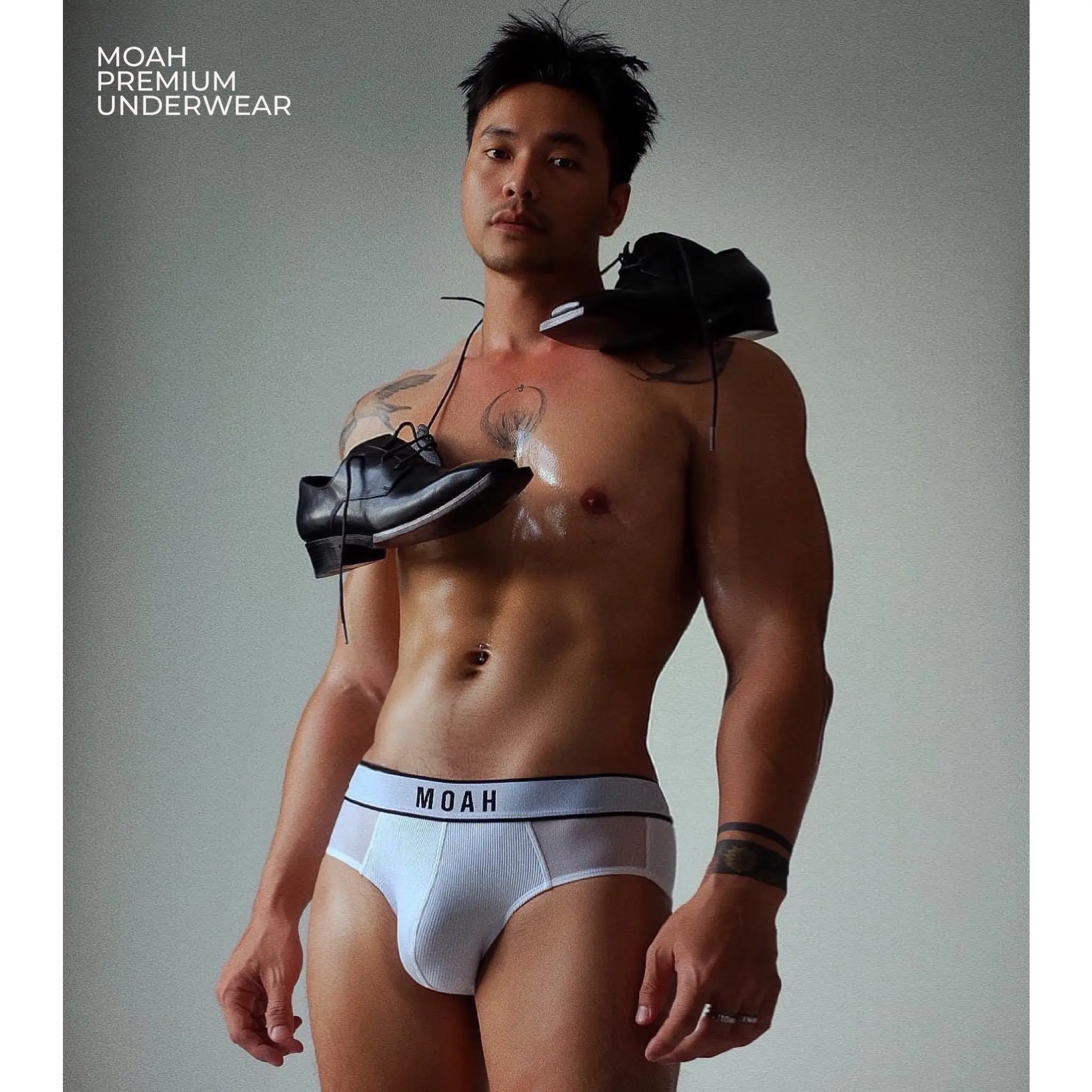 [Bộ Sưu tập mới] Quần lót Premium All White cao cấp - Moah