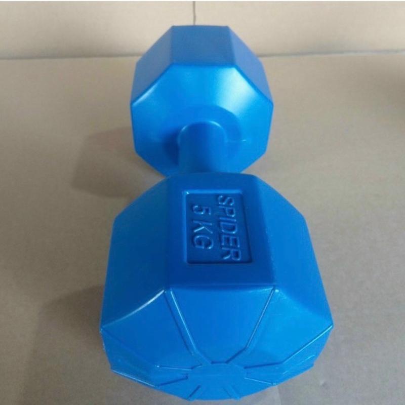 1 Cục tạ nhựa 5kg ( đÃ nhồi ruột ) 0