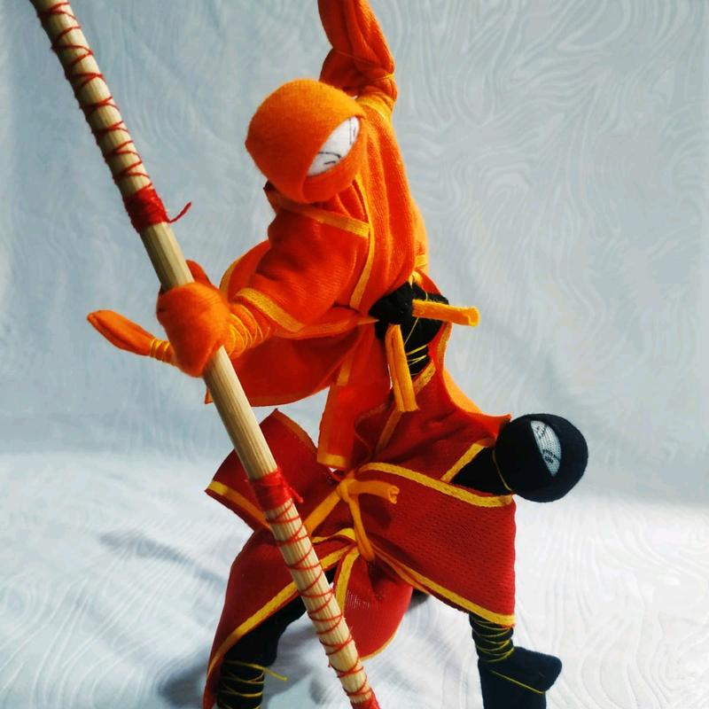 Mainan Boneka Ninja Elastis Anak Dolls Toys 6