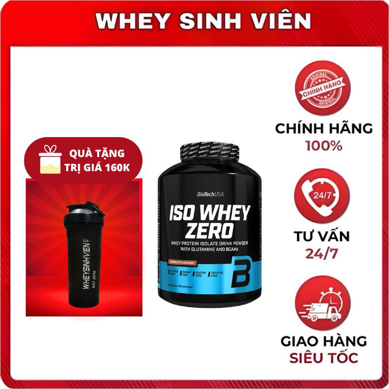 Bột protein ISO WHEY ZERO BiotechUSA 2.27Kg