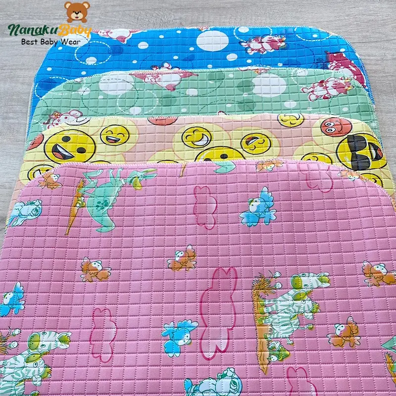 Nanaku Baby - Perlak Bayi Alas Ompol Bayi Bahan Anti Air Ukuran 70cm x 55cm 2