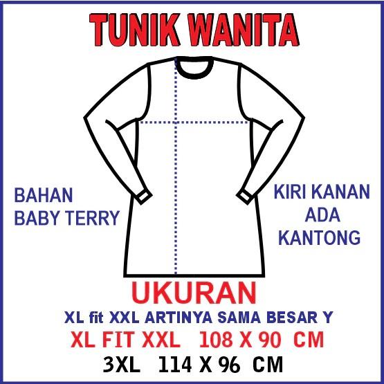 Product Introduction of kaos tunik wanita polos ukuran XL fit to XXL dan 3XL 0