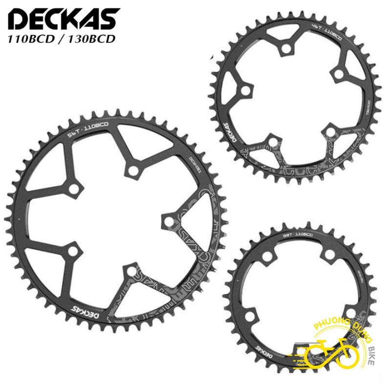 Đĩa rời nhôm xe đạp cho Fixed Gear Single Speed 110BCD 130BCD DECKAS