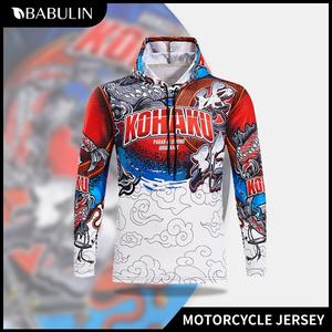 BABULIN Motorcycle jersey Hoodie sports Longs sleeve Shirt cycling Hoodie for men riding