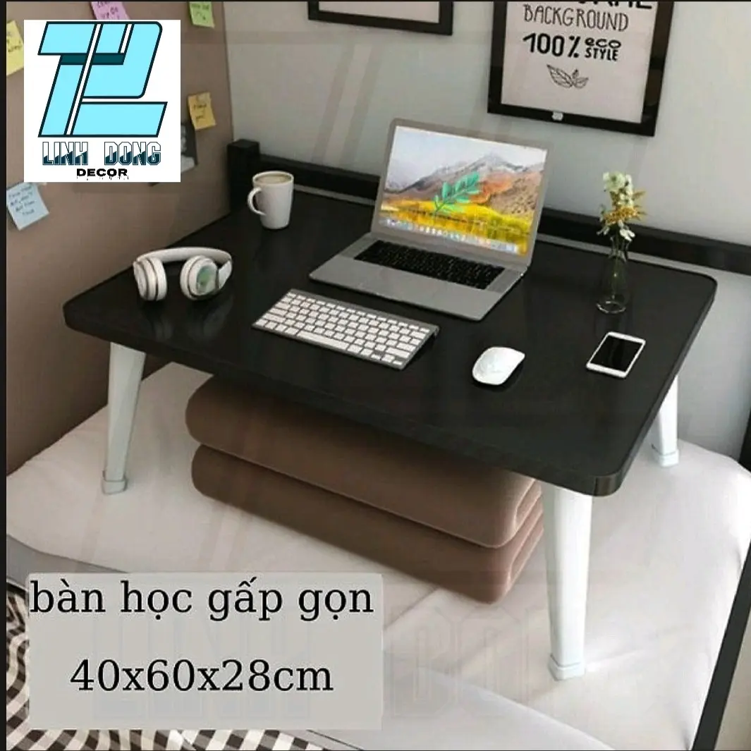 Bàn học gấp gọn - Bàn gấp ( Học sinh - Sinh viên ) - Chịu tải tới 75kg