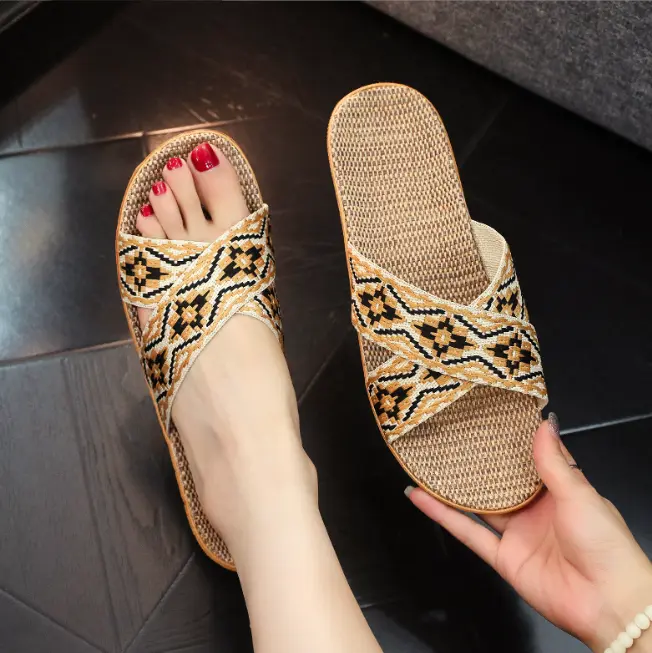 Form dài giảm 1 size -DÉP CÓI đi biển, đi chơi, đi trong nhà chống trơn trượt, họa tiết xinh xắn DE52 DéP Nữ Shoes GiàY 2