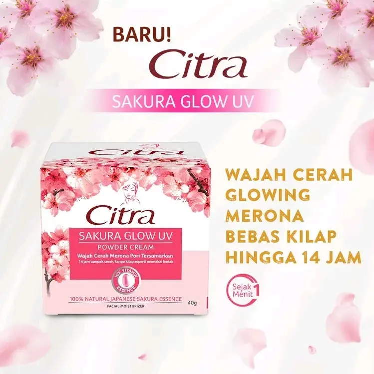 Citra Pearly Glow Uv Essence Cream 40gr - Citra Hazline - Facial Mousturizer 4