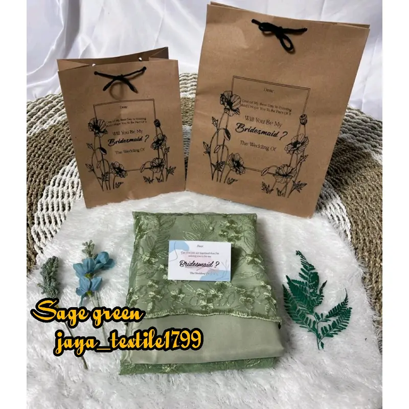 Kain Paket Bridesmaid/ Paket Seragaman/ Bahan Baju Kebaya 3