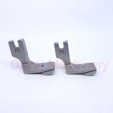 Sepatu Kerut P5/P5R/P5W mesin jahit atas rata bawah kerut toy ply joining shirring gathering foot Best Quality 2