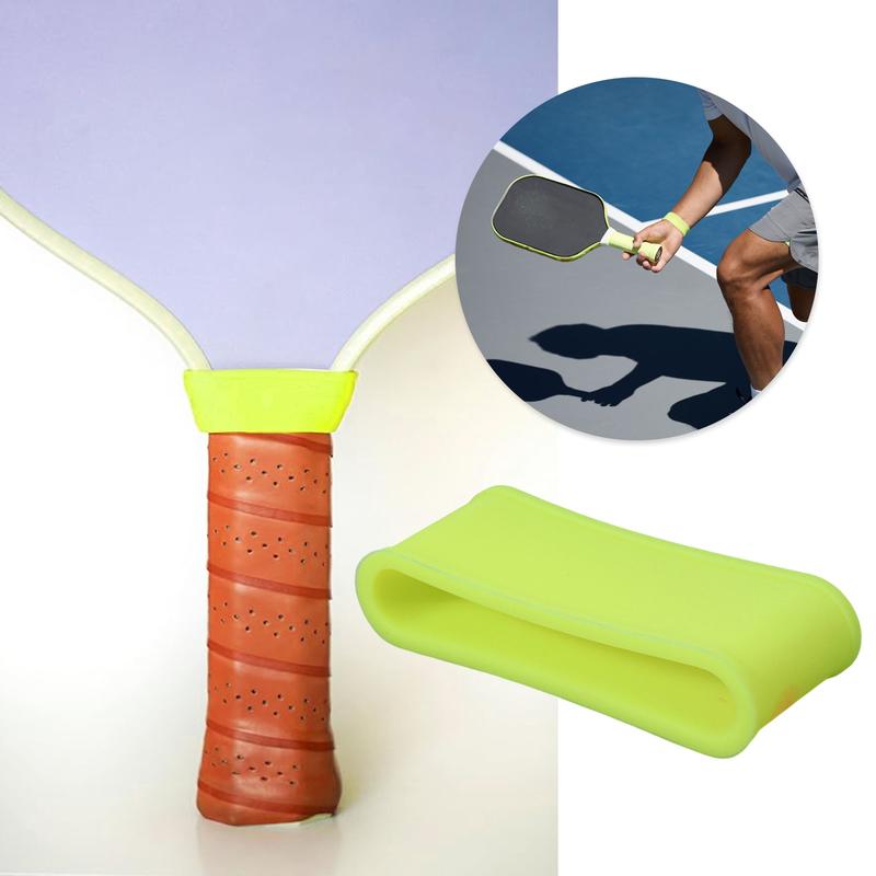 Băng Quấn Tay Cầm Mái Chèo Pickleball, 2 Chiếc, Tay Cầm Quay Overgrip Đàn Hồi, Chất Liệu Silicon, Vòng Chống Trượt, Thích Hợp Cho Vợt Bóng Bàn Cầu Lông, Phụ Kiện Pickleball 8