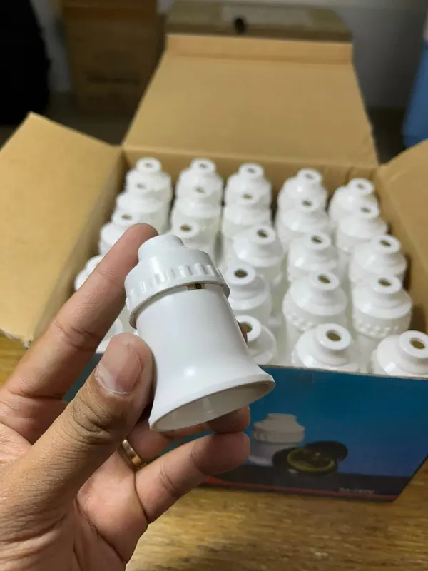 Đui đèn xoáy trắng, đen HINOKI Chính Hãng Việt Nam, đuôi E27 2