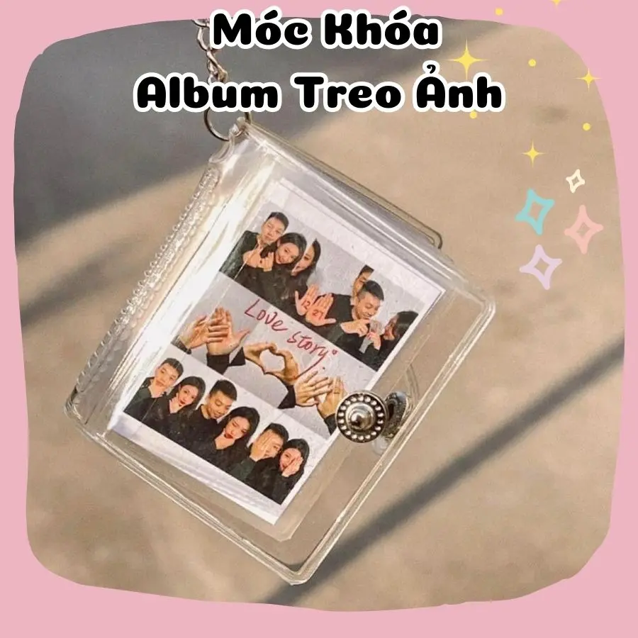 Móc khóa Album treo ảnh 2 inch size TO Decor Decor Phòng Trang Trí Nhà