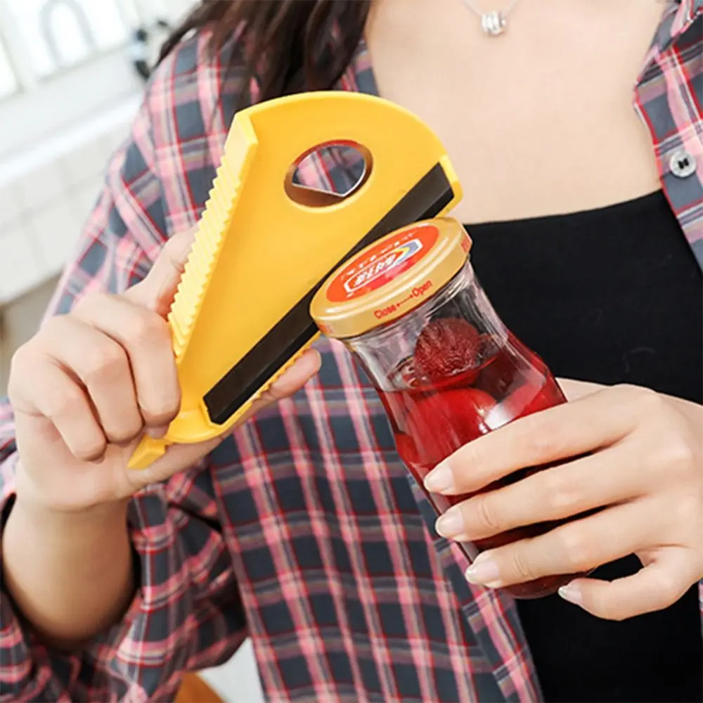 Multi Functional Cap Screwer Anti Slip And Labor-Saving Cap Opener Can Cap Screwer Bottle Opener Kitchen Tool