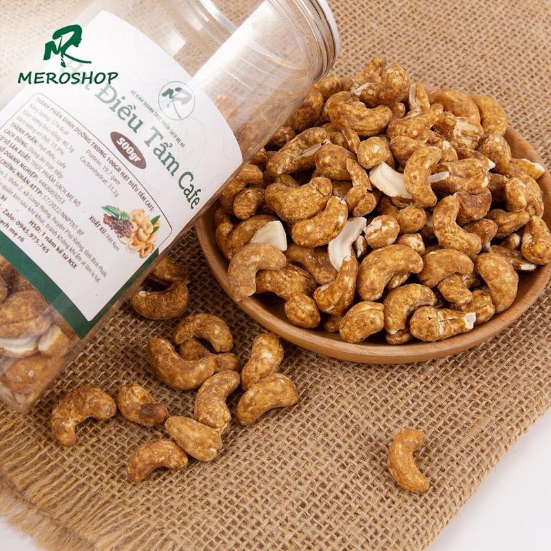 Hạt điều tẩm vị Cà phê Mẹ rô thơm ngon cuốn miệng