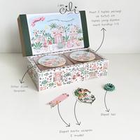 Gambar (BOX 22 x 12 x 5.5 cm LEBARAN ) box bolu kue lapis iamcili lebaran idul fitri (10 pcs) - BOX QANITA dari i am CiLi Kota Tangerang 4 Tokopedia