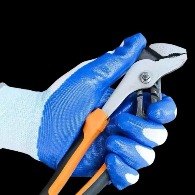 Găng Tay 12 Đôi mã 388 Phủ Cao Su -găng tay bảo hộ lao động_ găng tay lao động phủ sơn. ! 6