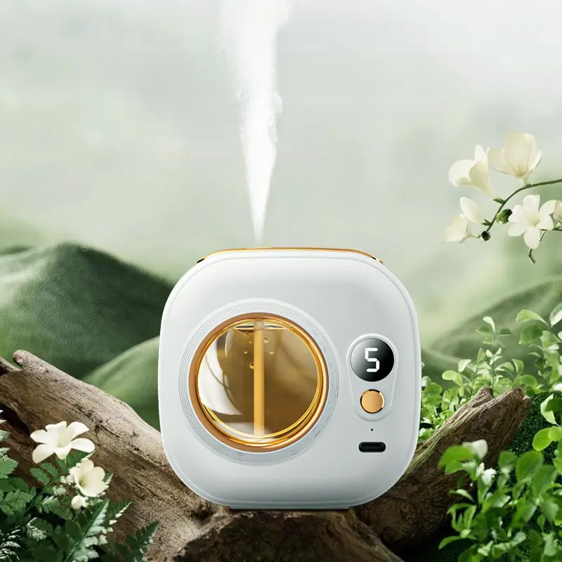 Máy khuếch tán tinh dầu tự động, sử dụng trong nhà, gia dụng, máy nước hoa, khử mùi, máy trị liệu bằng hương thơm, cho nhà vệ sinh Phun Sương máy  xông  tinh  dầu 1
