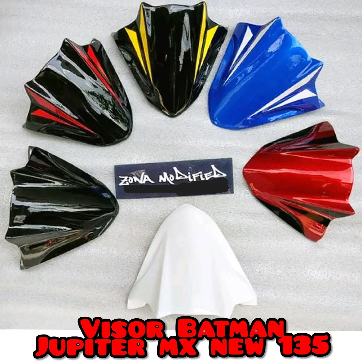 VISOR JUPITER MX NEW 135 MODEL BATMAN