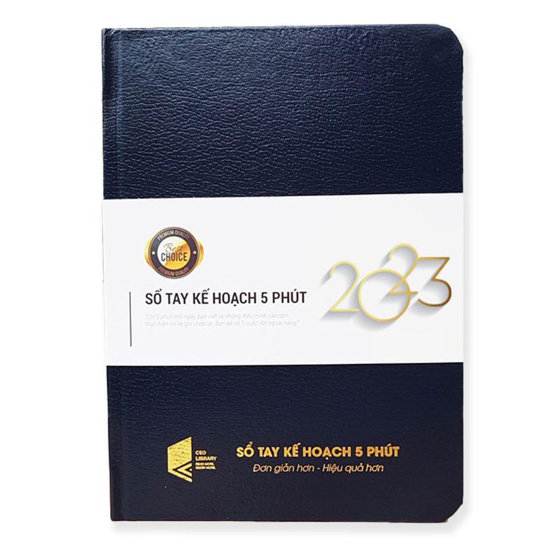 Sổ Tay Kế Hoạch 5 Phút - Sổ Tay Công Việc - Chinh Phục Mục Tiêu - Sổ Giấy, Sổ Planer