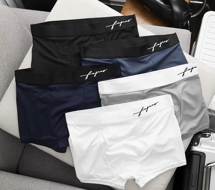 Combo quần sịp đùi nam FA.PAS chữ kí góc trái chất liệu thun lạnh Menswear