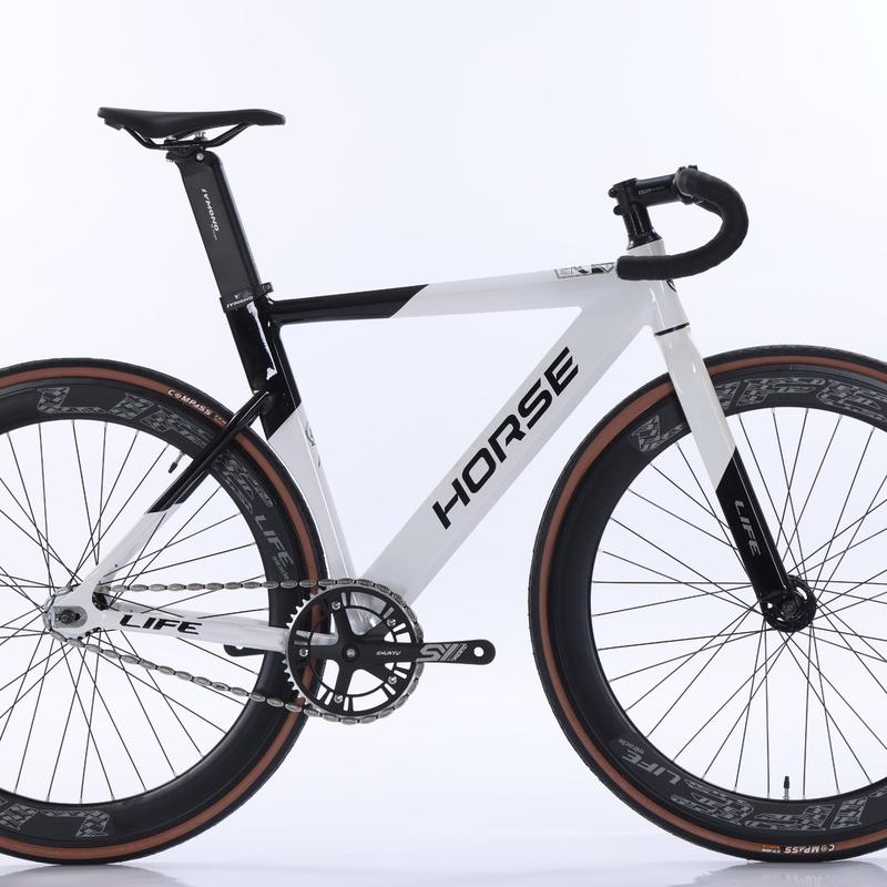 Xe Fixed Gear Horse khung nhôm không mối hàn Sports ( tặng kèm tráp và đồ lắp...) ib shop hỗ trợ free ship